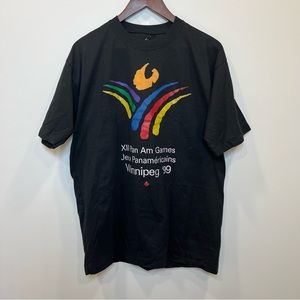 Pan Am Games Winnipeg 1999 Shirt L single-stitched VGC